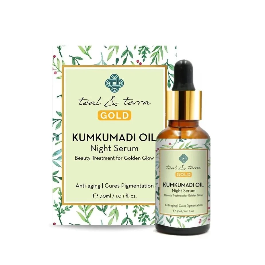 Teal and Terra’s Kumkumadi face oil for Nourished skin