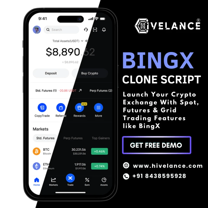BingX Clone Script - launch Your Bitcoin Exchange With Pre-Market Trading feature