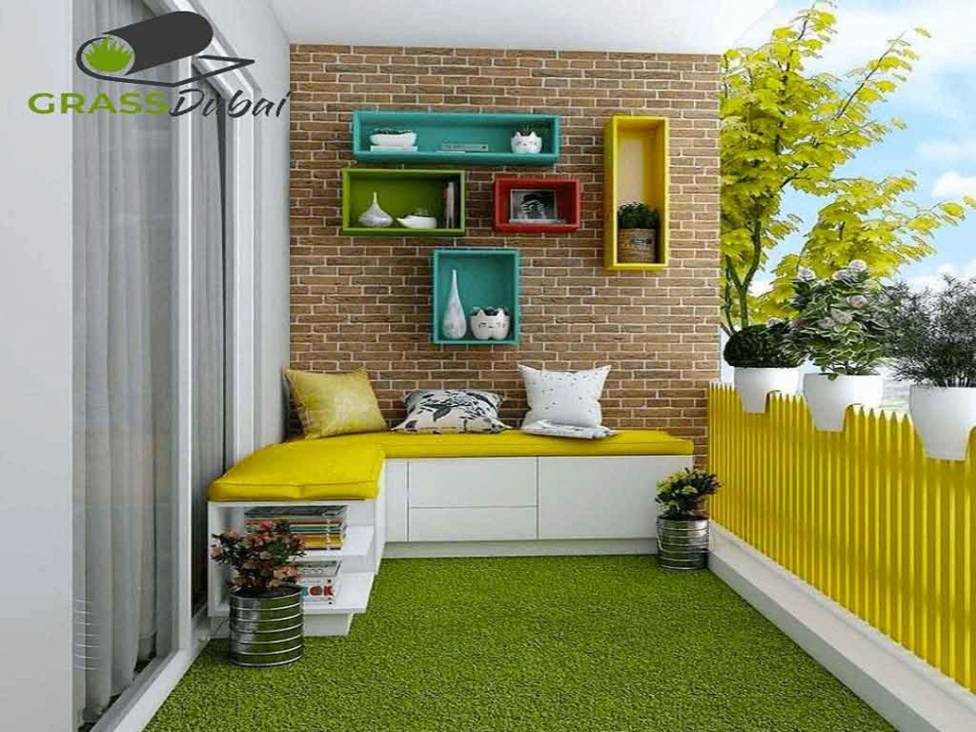 Balcony Bliss Transform Your Space with Artificial Grass