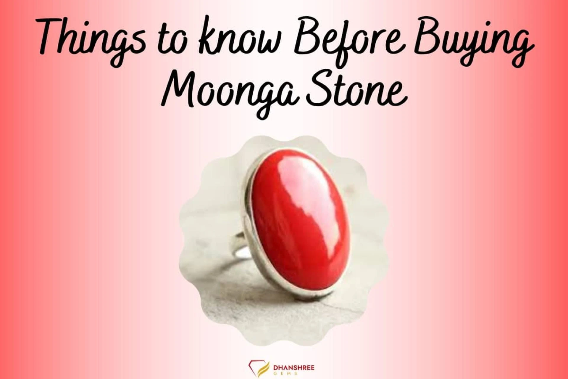Things to know Before Buying Moonga Stone
