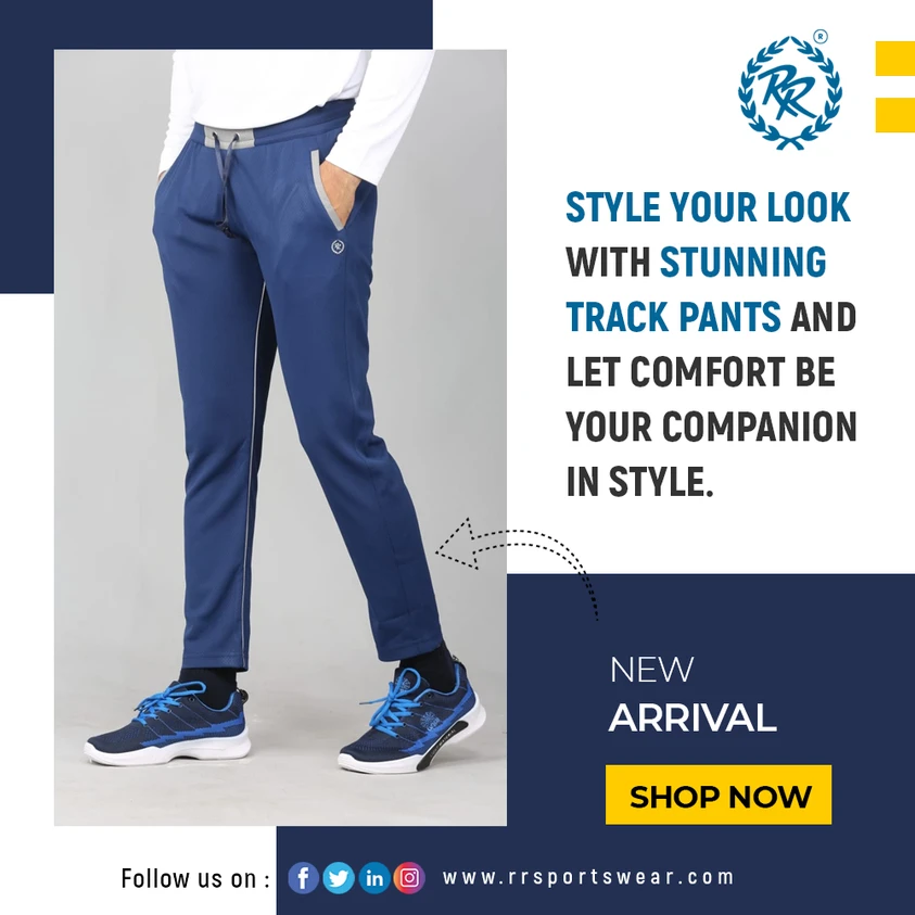 Jog, Walk, Stride: The Versatility of Men's Track Pants
