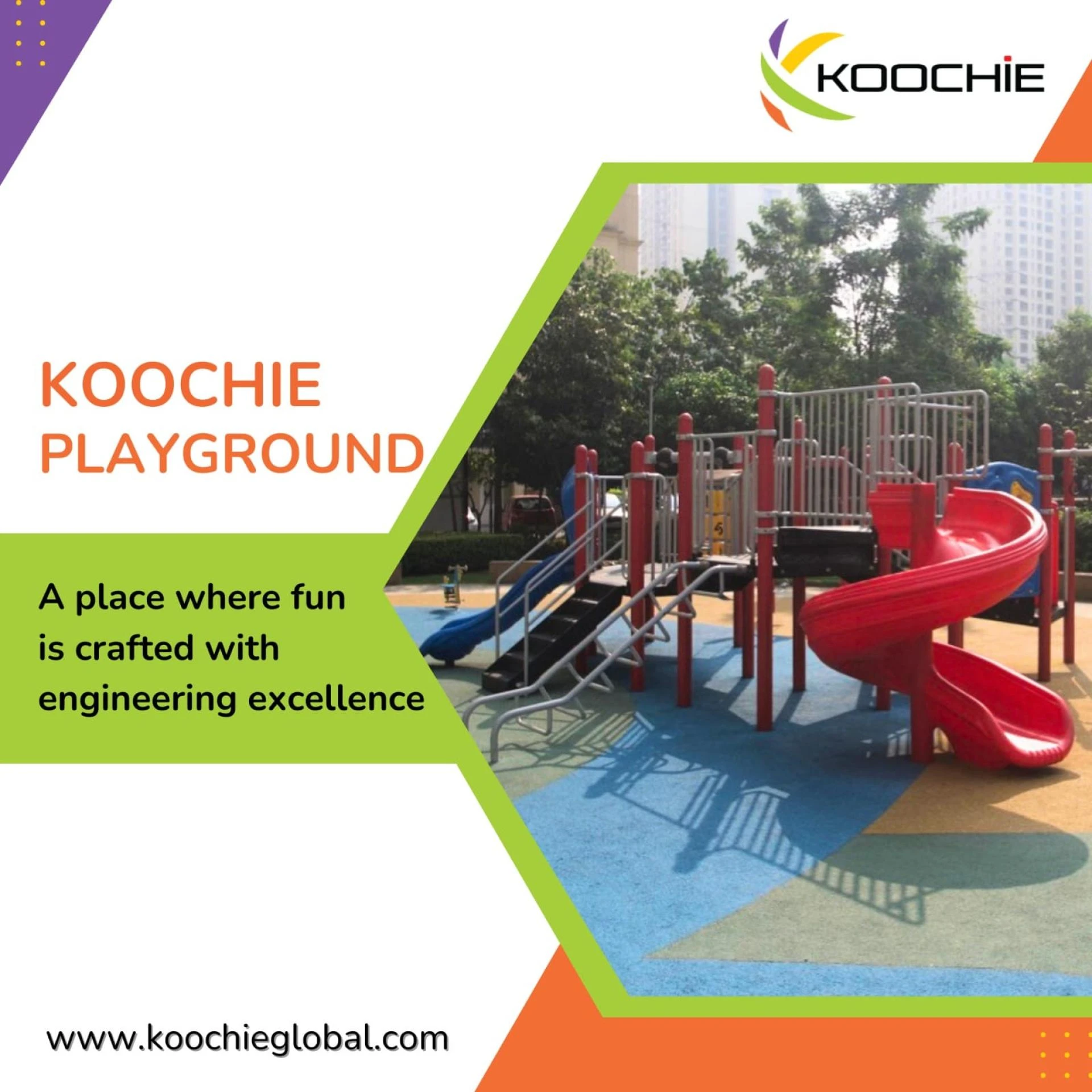 Fun, Safe, and Durable: Introducing Koochie Play's New Line of Children's Outdoor Play Equipment