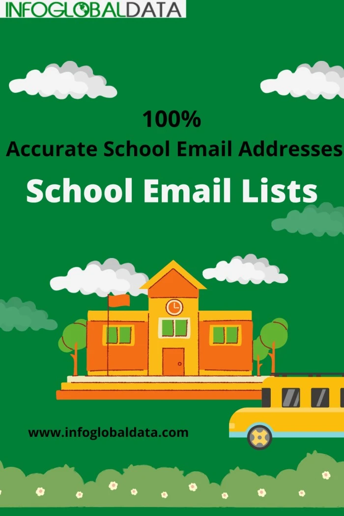 Buy 100% Opt-in and Reliable to Achieve School Email Address List In US From InfoGlobalData