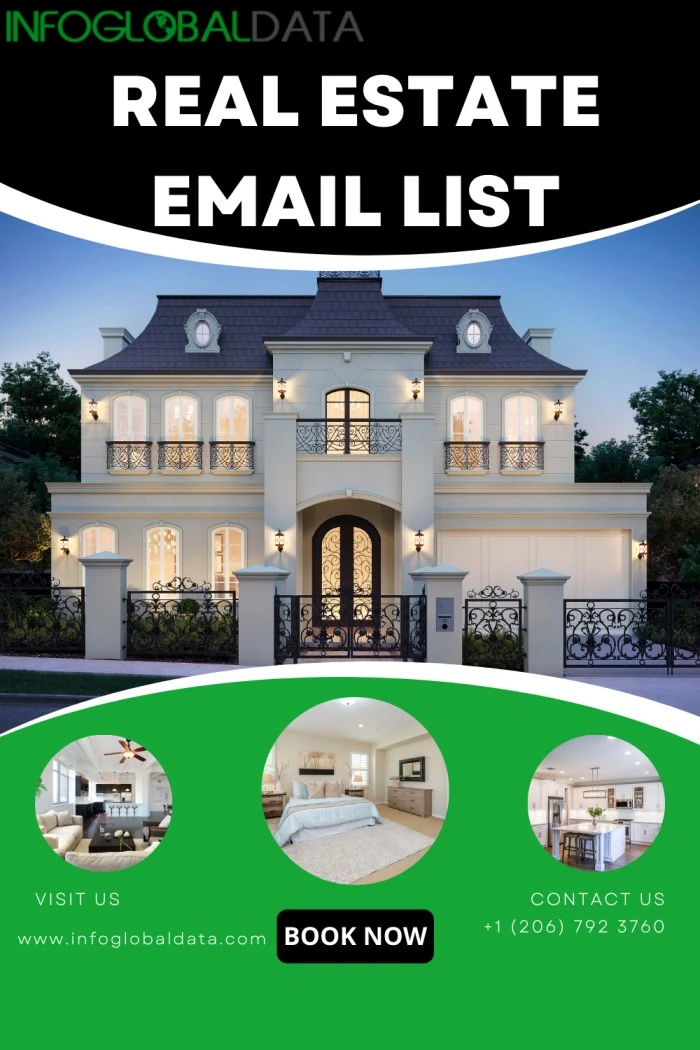 Buy Real Estate Email List from InfoGlobalData to Market with Quality and Credibility