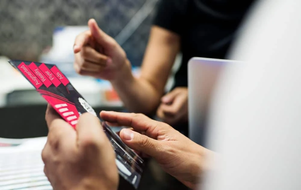 Augmented Reality Flyer Ads