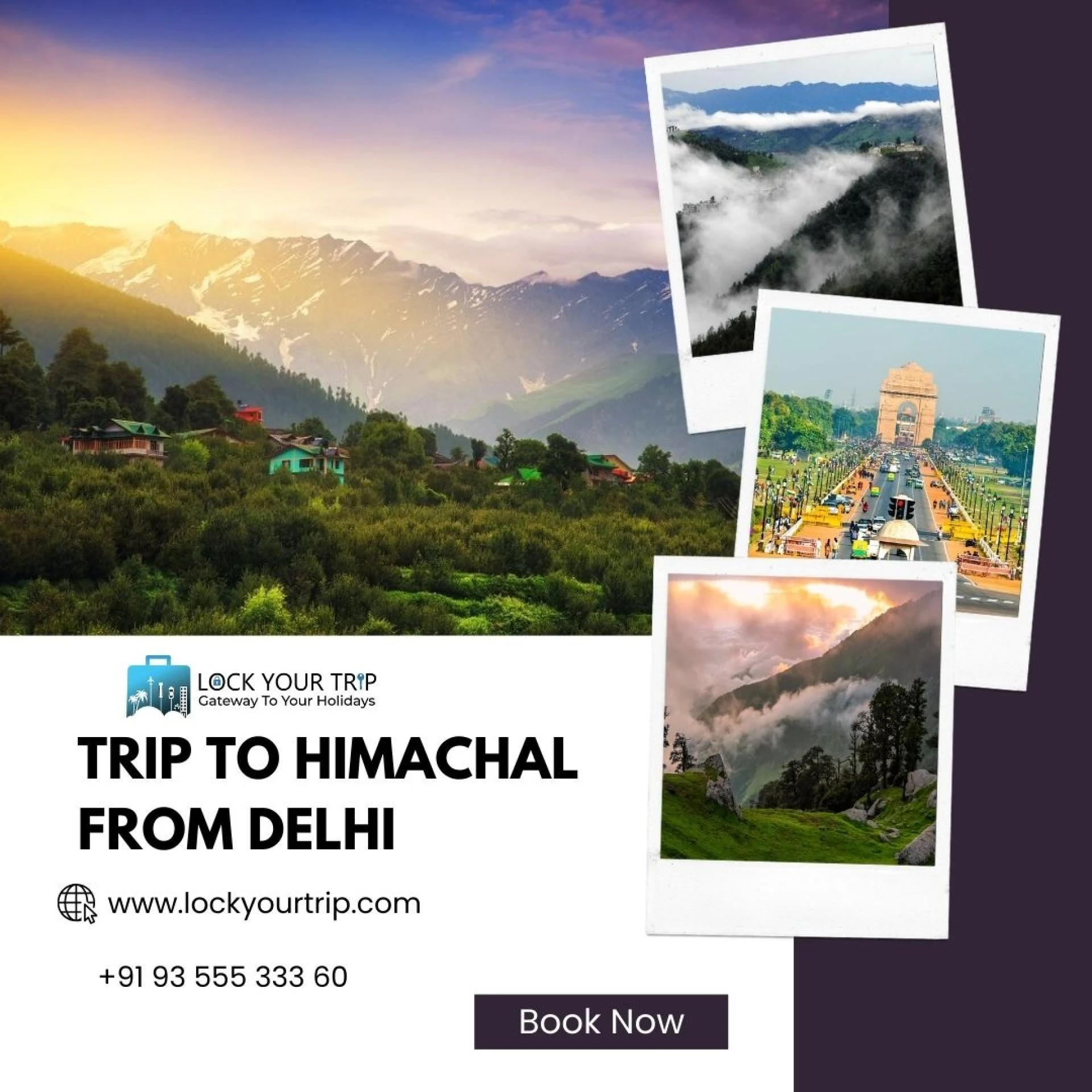 A Himalayan Odyssey: Unveiling the Beauty of Himachal Pradesh with Delhi to Himachal Tour Packages