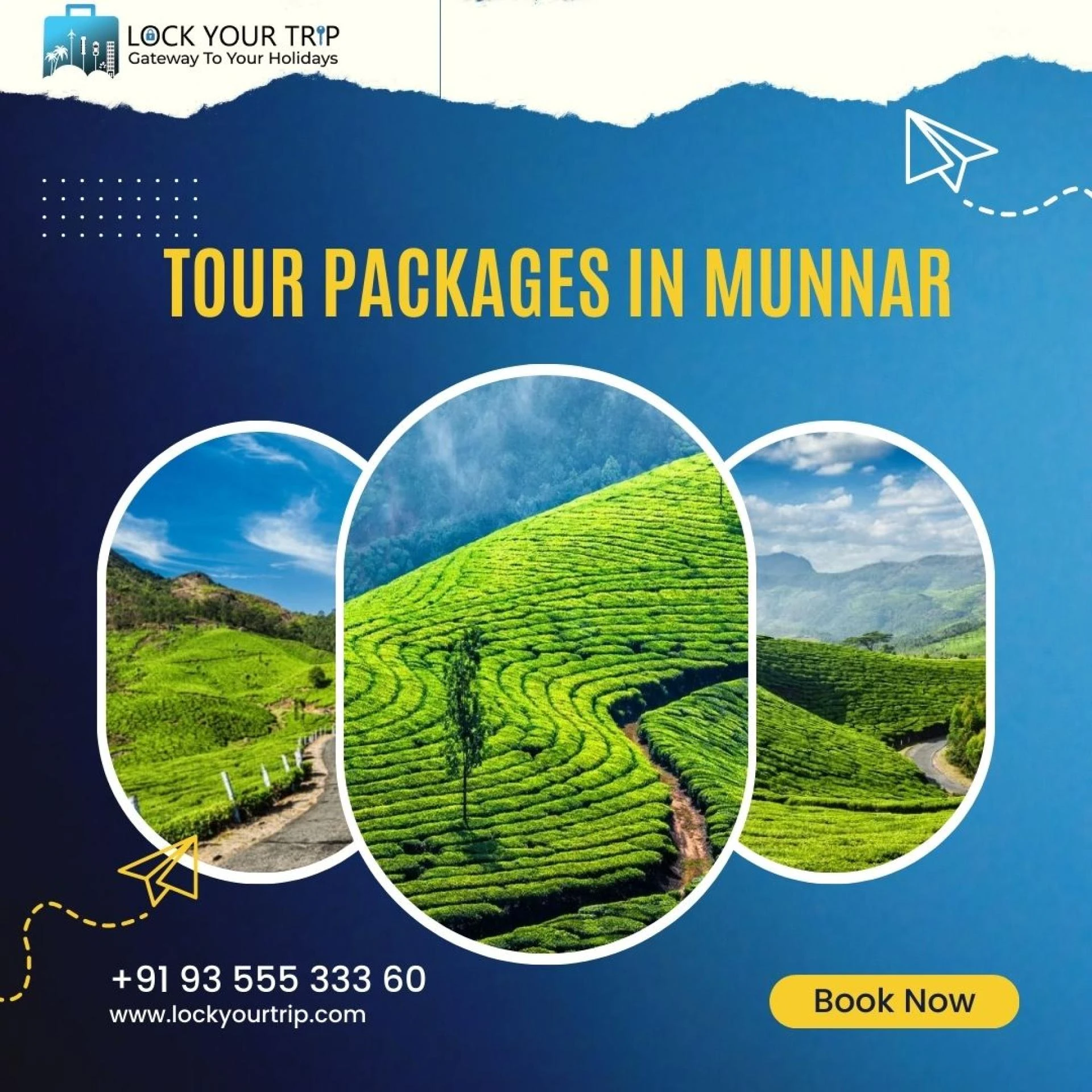Travel to Munnar for Your Perfect Getaway with Munnar tour packages from Bangalore