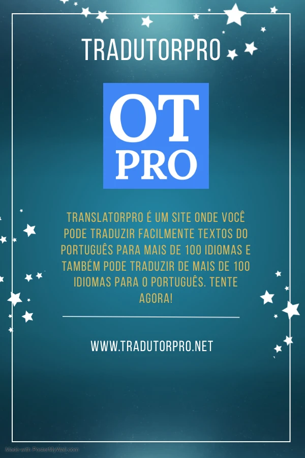 Site de tradução – TranslatorPro