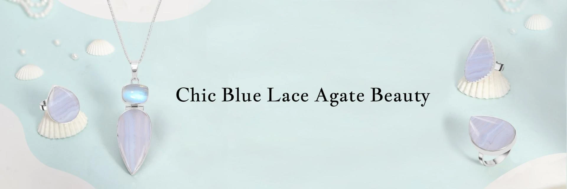 Blue Lace Agate Elegance: Where Softness Meets Sky Hues