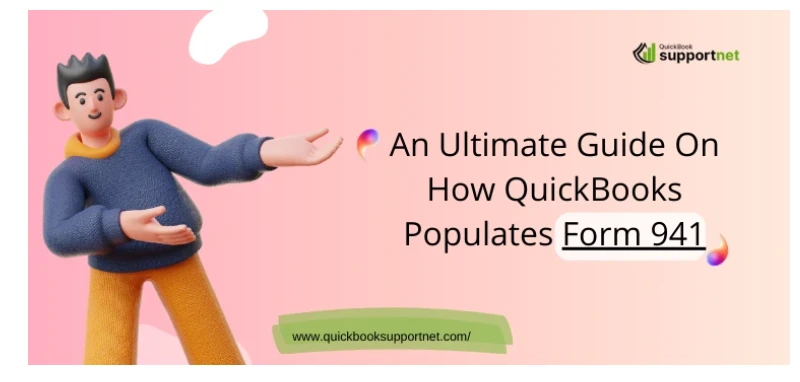 How QuickBooks populates Form 941?