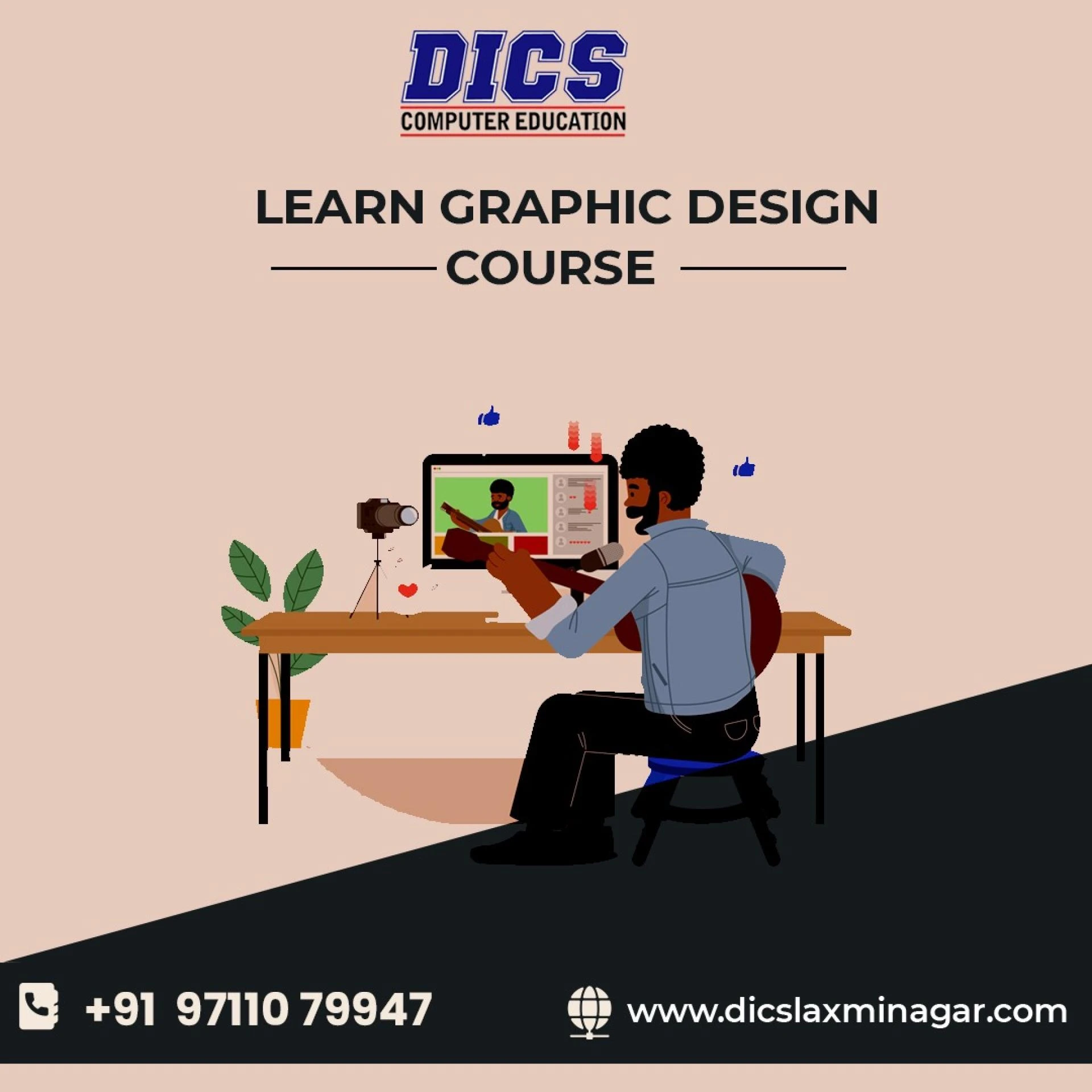 Graphic Designing Institute in Laxmi Nagar