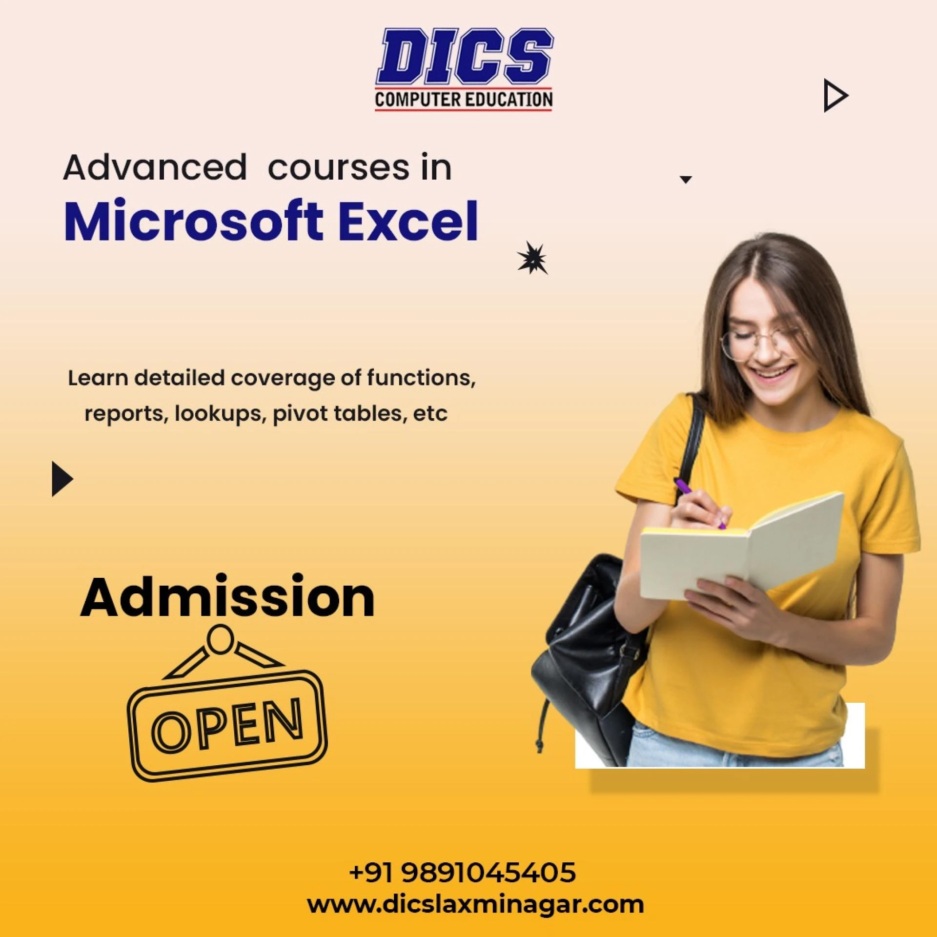 Advanced Excel Institute in Laxmi Nagar