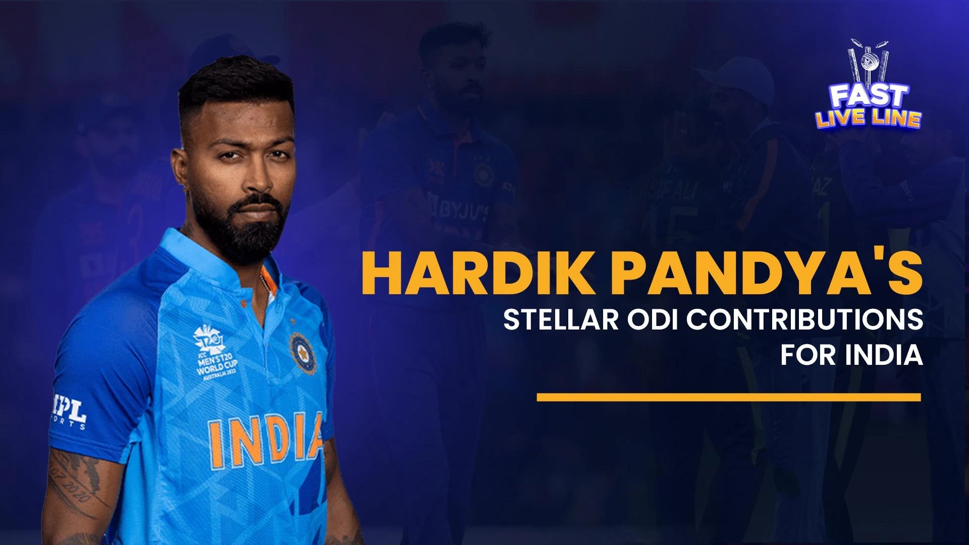 Hardik Pandya's Stellar ODI Contributions for India