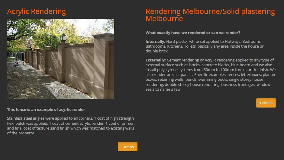 Enhancing Aesthetic Appeal and Durability: Melbourne Rendering and Solid Plastering Services!