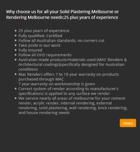 Exploring the Versatility of Solid Plastering and Acrylic Rendering in Melbourne!