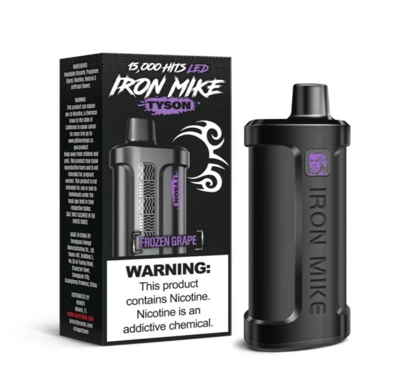 Power Punch: The Mike Tyson 15000 Disposable Vape