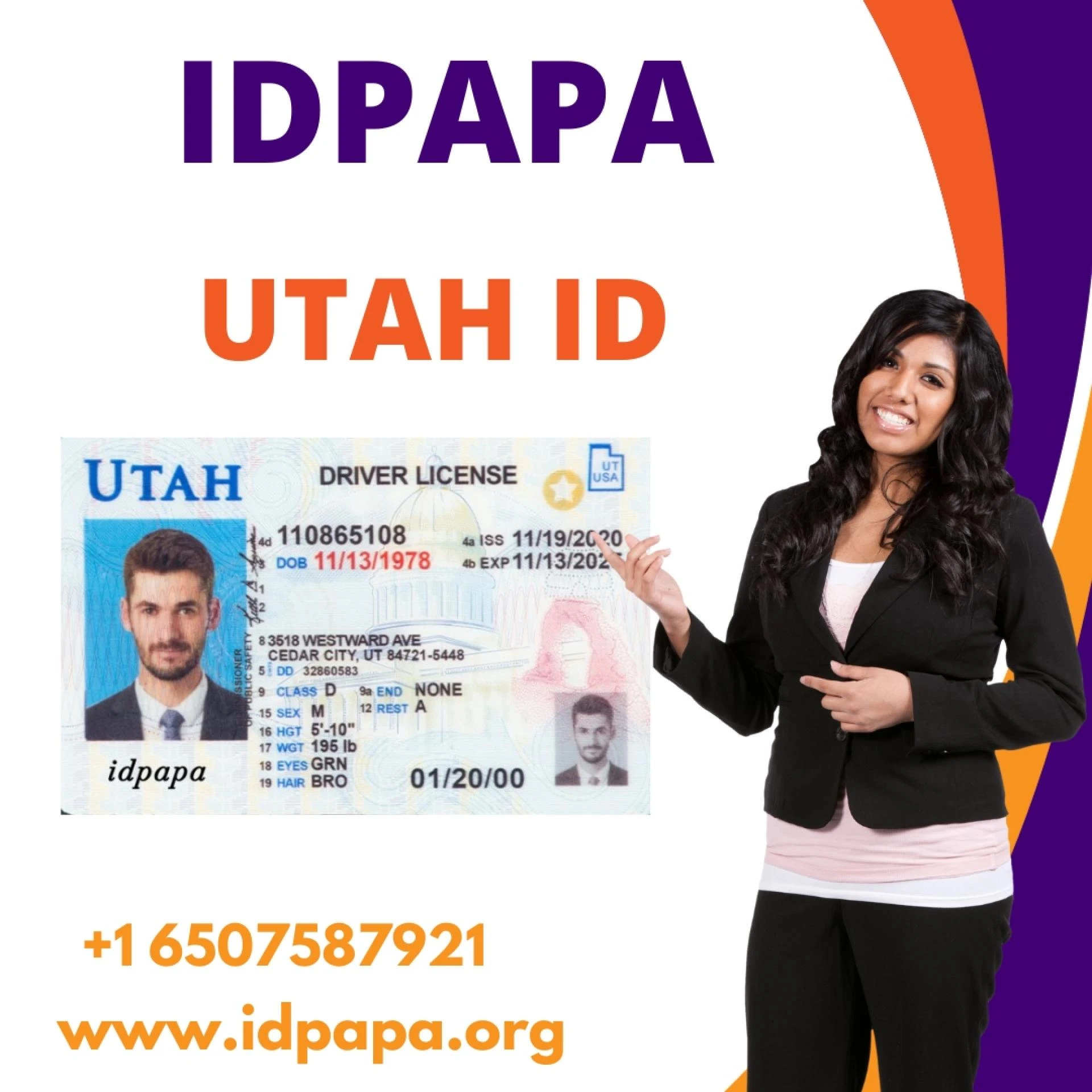 Discover Utah's Finest: Purchase the Best Utah ID from IDPAPA