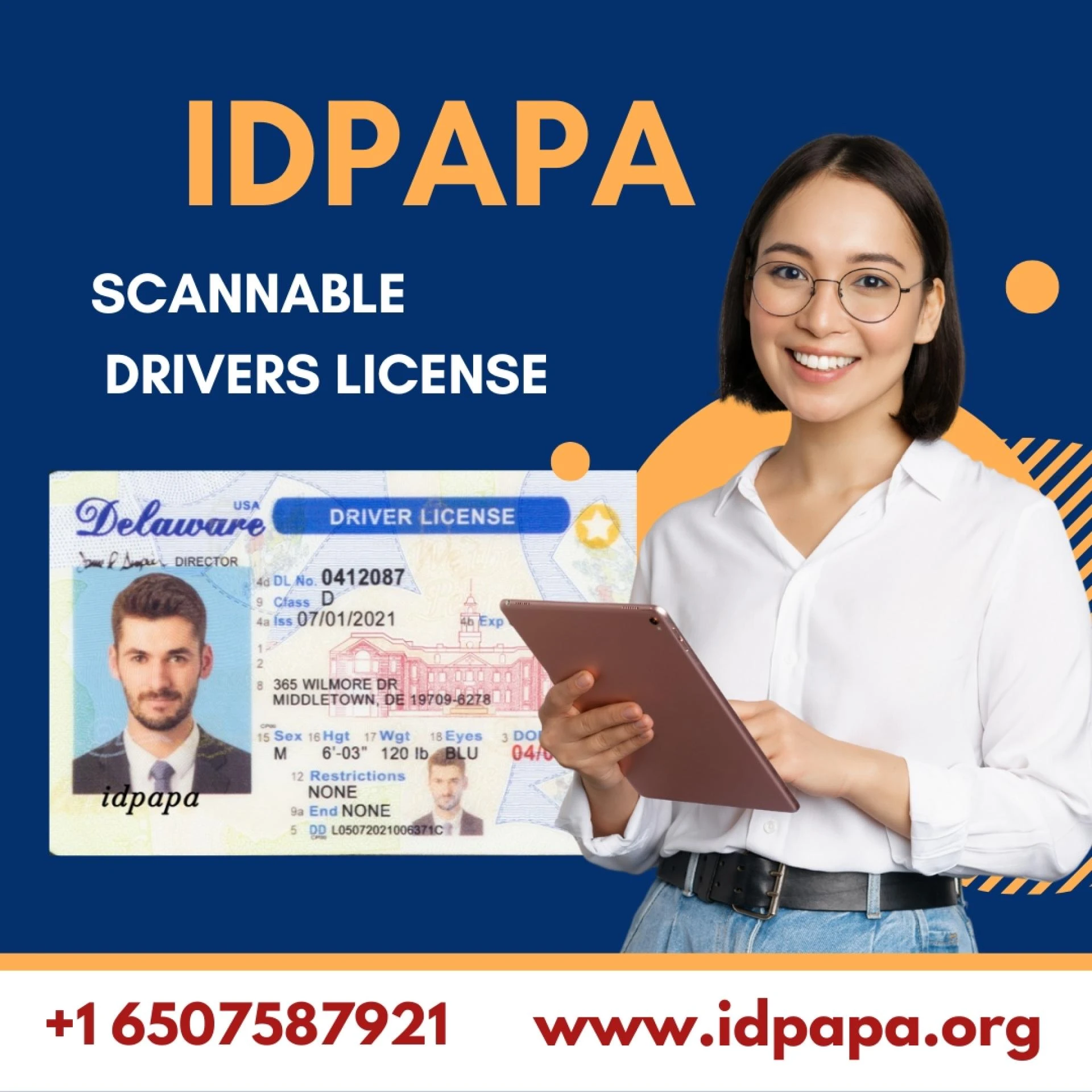 Shop Smarter, Scan Smoother: Buy the Best Scannable ID Online from IDPAPA!