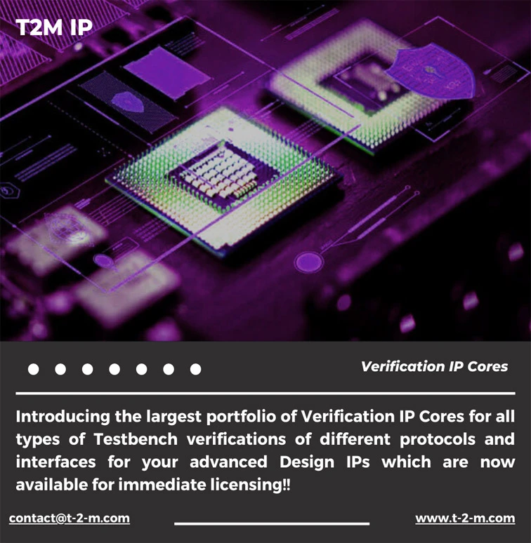 Verification IP Cores Available for Immediate Licensing