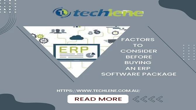 Factors to Consider Before Buying an ERP Software Package