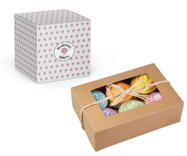 Present your delicate baked cakes in freshness-preserving cupcake boxes to leave foodies craving