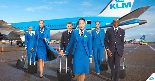 How do I speak to a person at KLM?