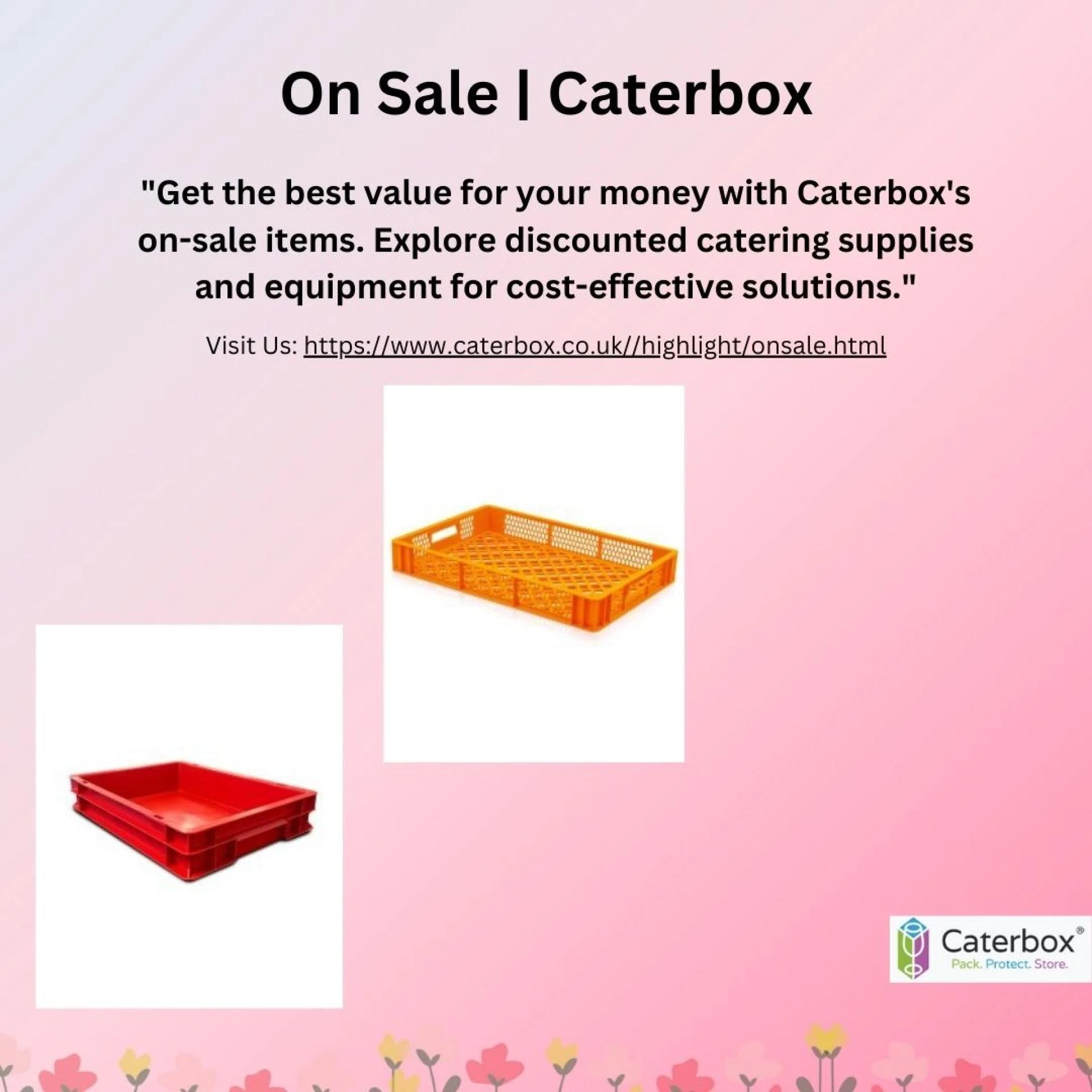 "Save Big with Caterbox On-Sale: Catering Essentials at Discounted Prices"