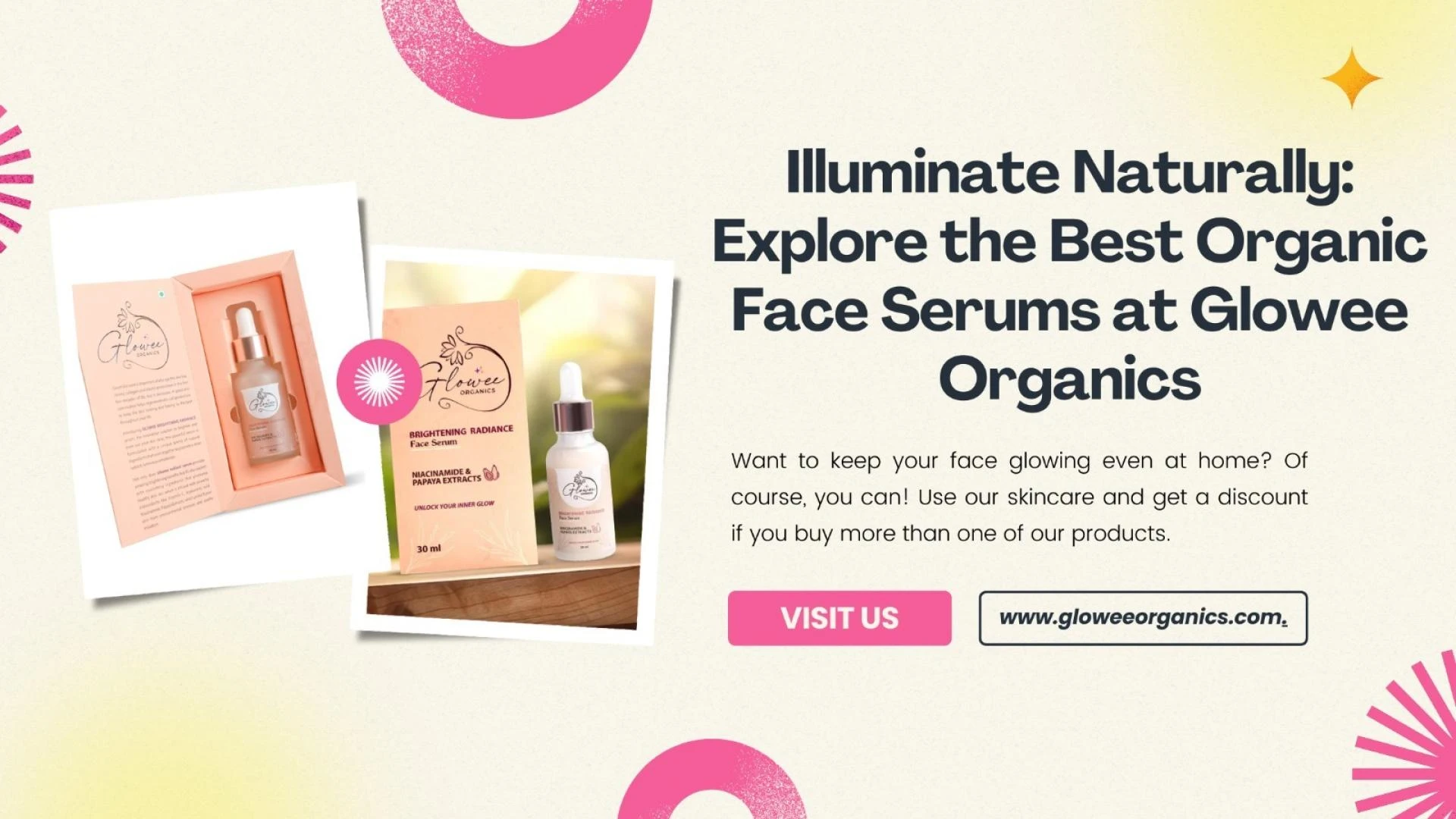 Explore the Best Organic Face Serums at Glowee Organics