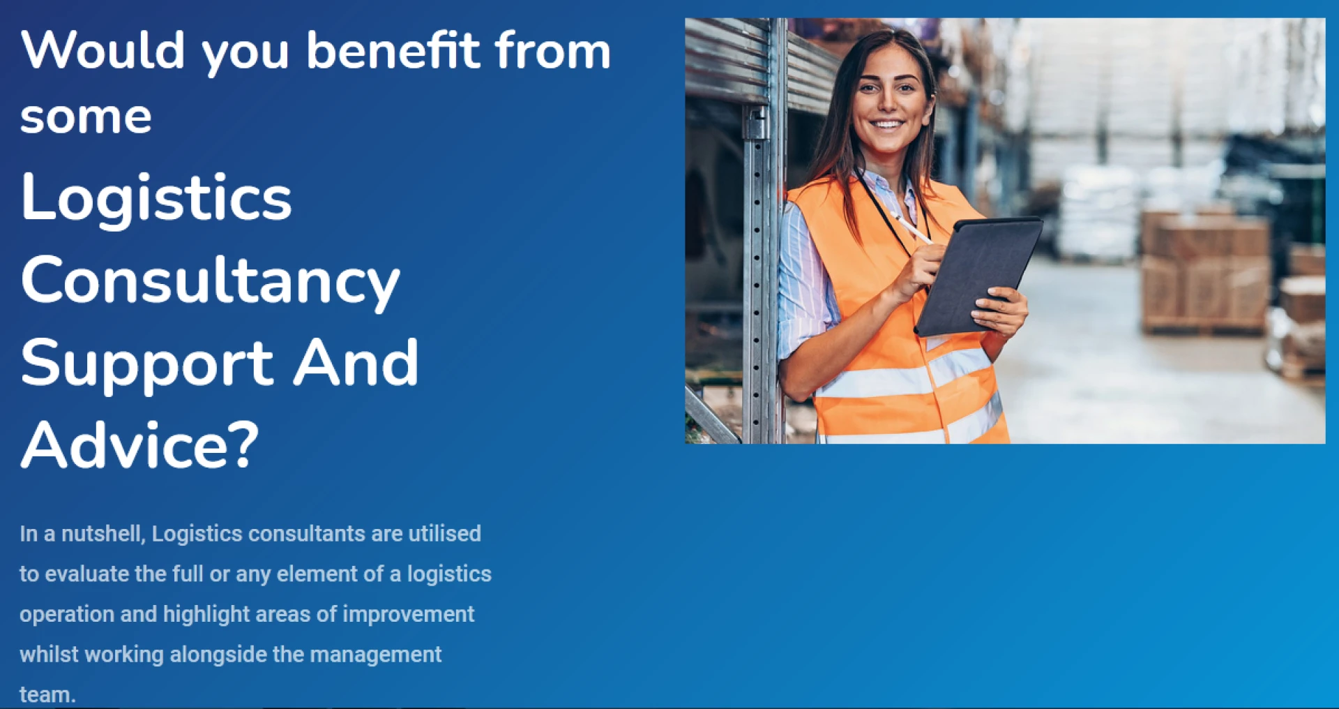 Why should you rely on Transport consultancy Cheshire?