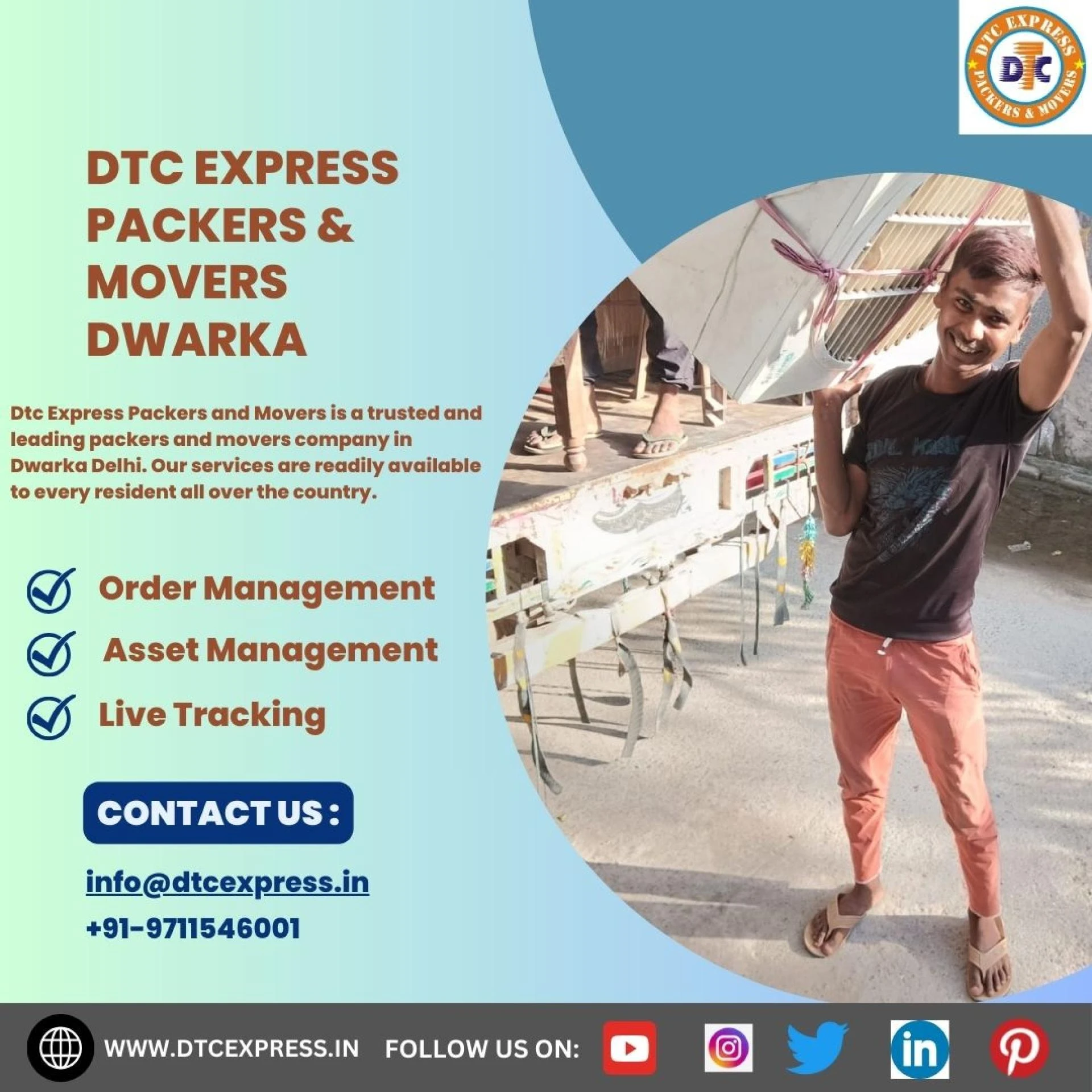 Reliable &amp; Professional Packers and Movers in Dwarka