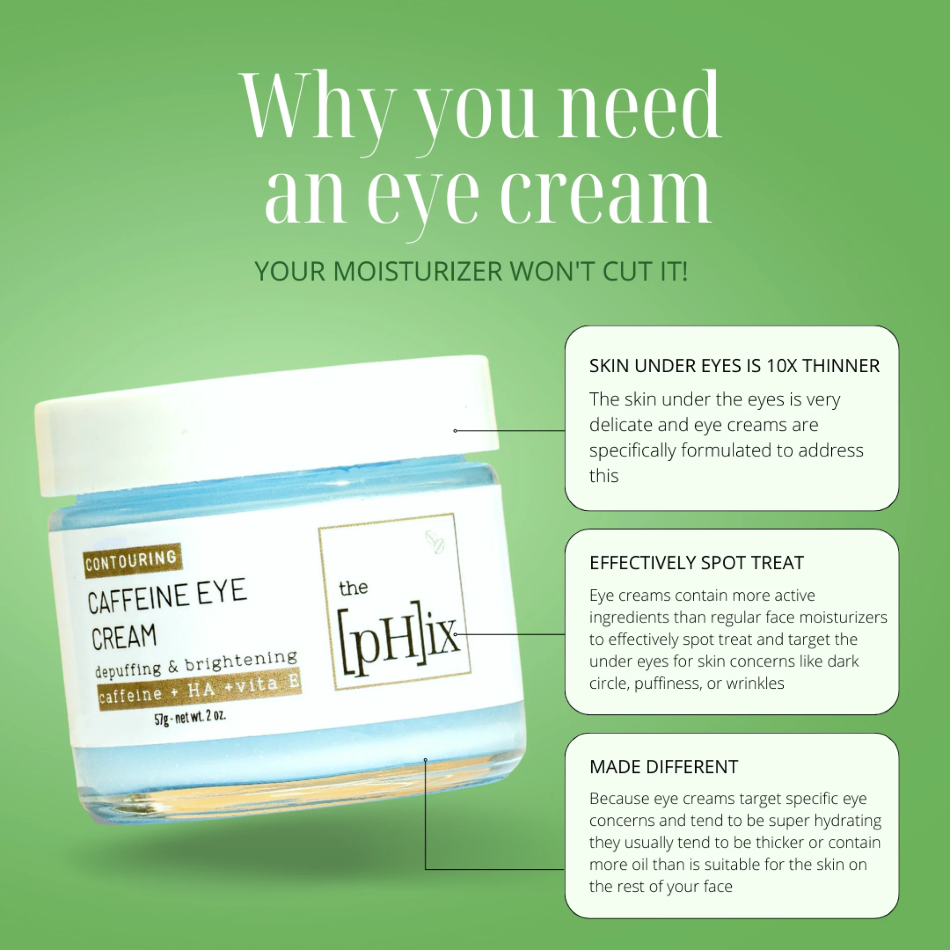 Unlock the Benefits of Caffeine Eye Cream for Brighter and Fresher Eyes