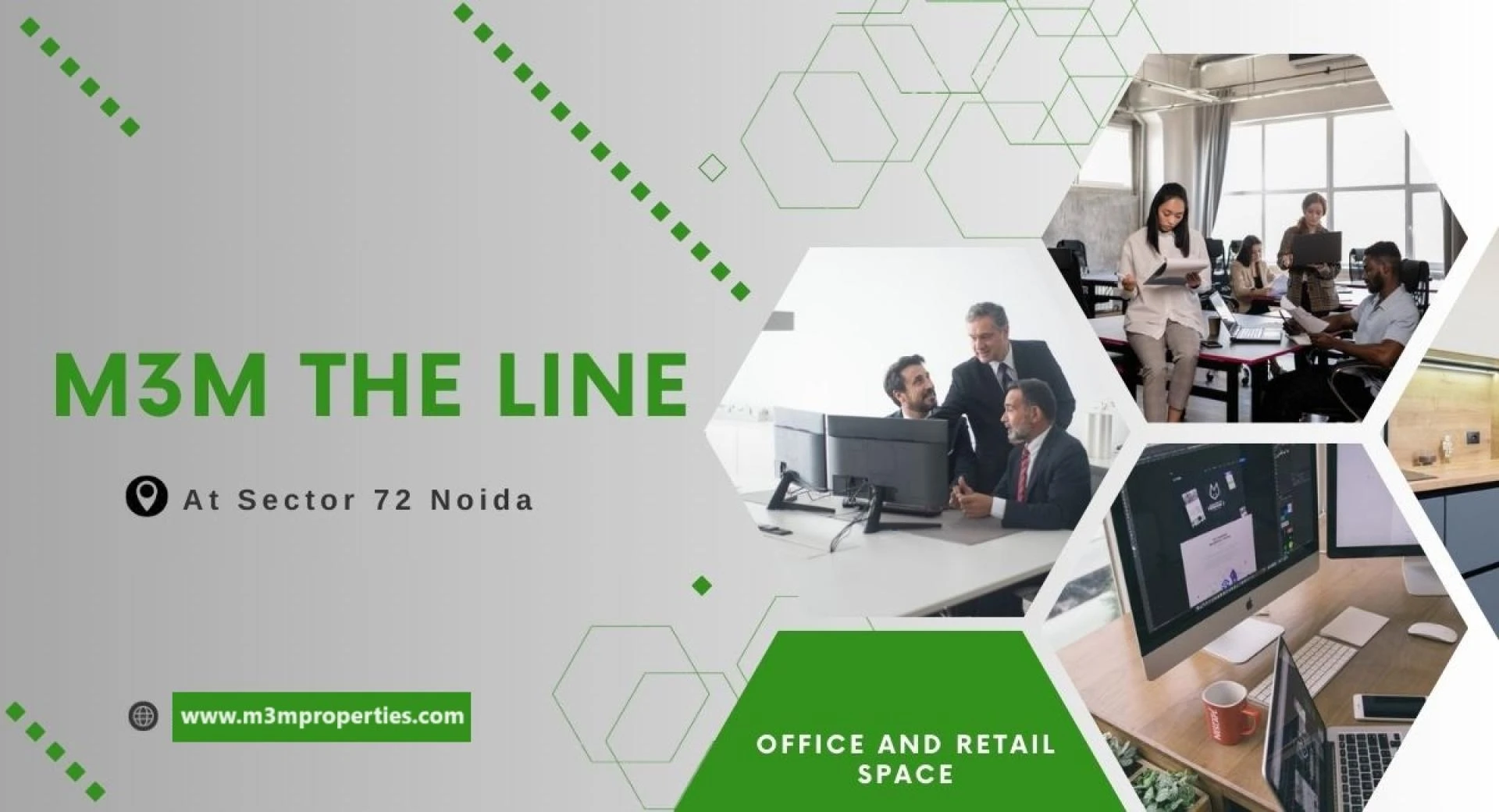 M3M The Line Sector 72 – Your Perfect Commercial Project to Invest for Business!