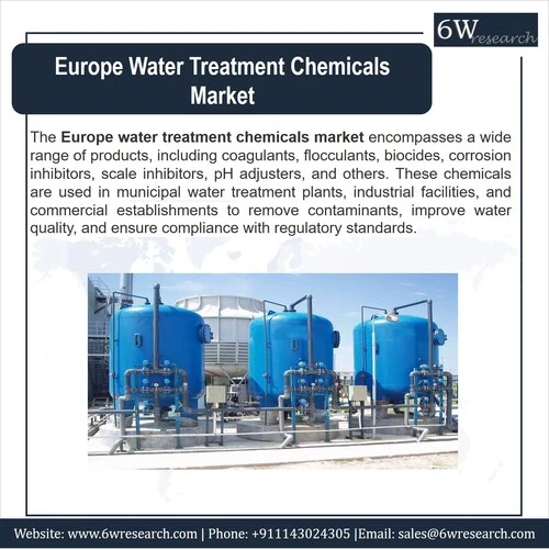 Exploring the Booming Europe Water Treatment Chemicals Market (2024-2030) | 6wresearch