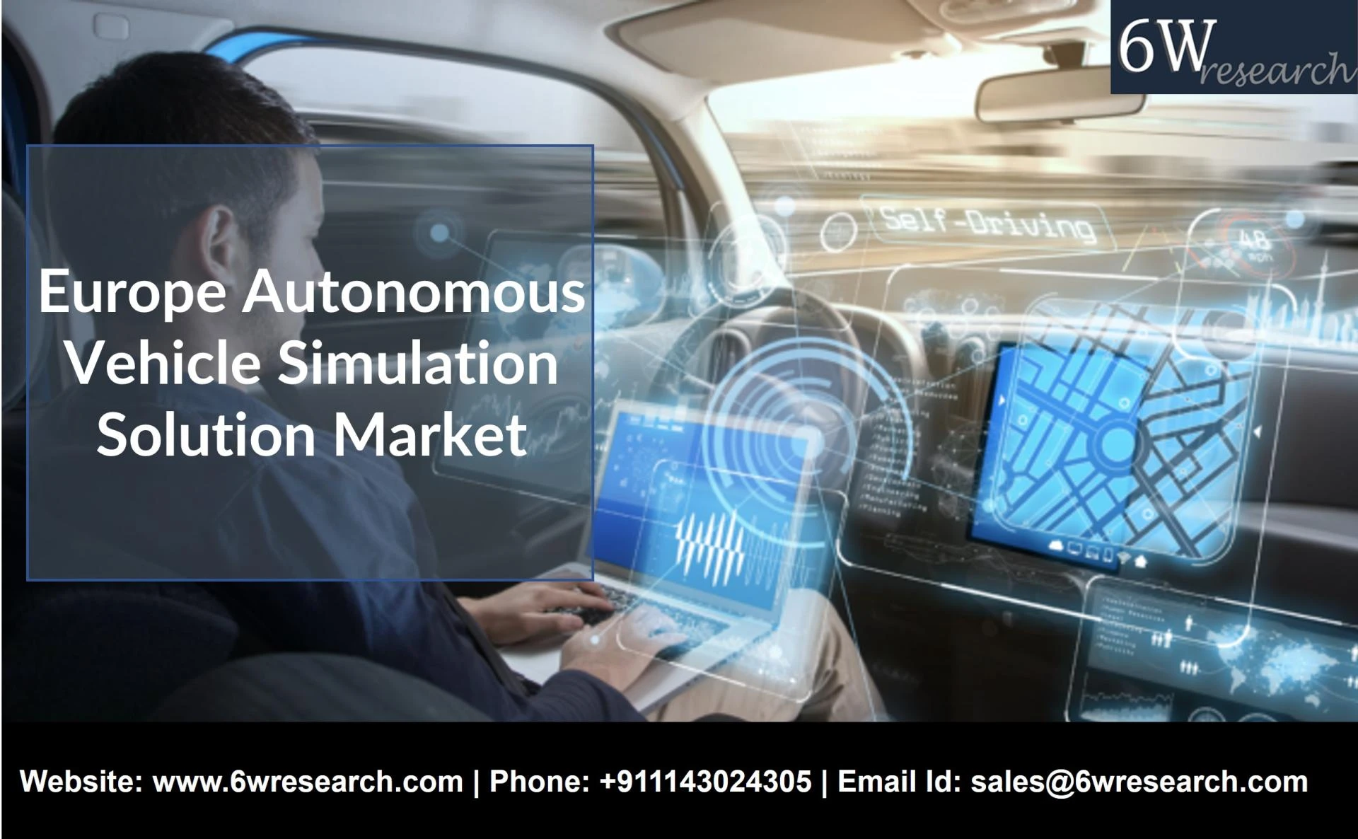 Europe Autonomous Vehicle Simulation Solution Market (2021-2027) | Trends, Outlook &amp; 6wresearch
