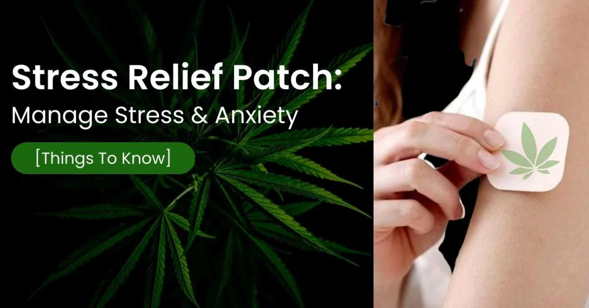 Stress Relief Patch: Manage Stress &amp; Anxiety