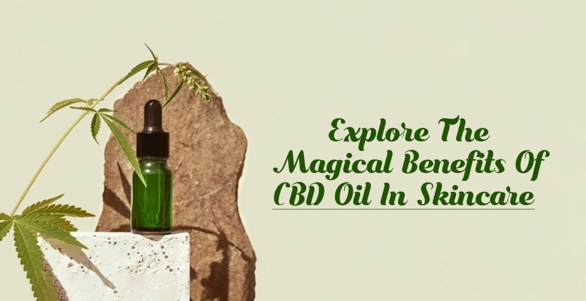 Explore The Magical Benefits Of CBD Oil In Skincare