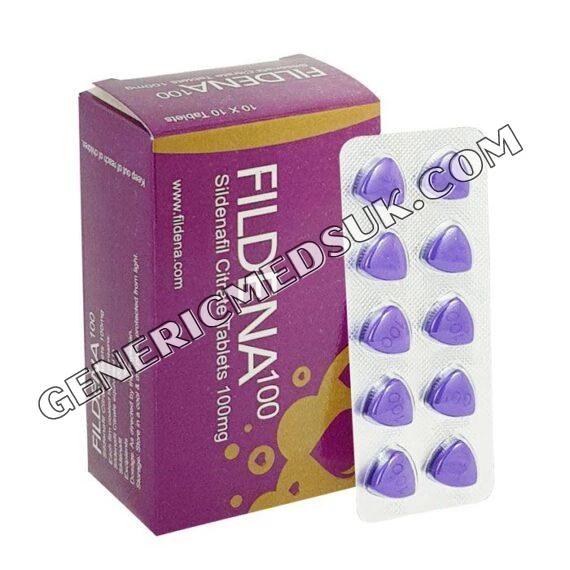 Fildena 100 mg (Sildenafil Citrate) tablet Online Uk