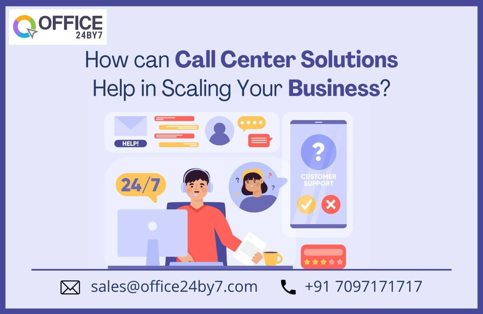 How can Call Center Solutions Help in Scaling Your Business?
