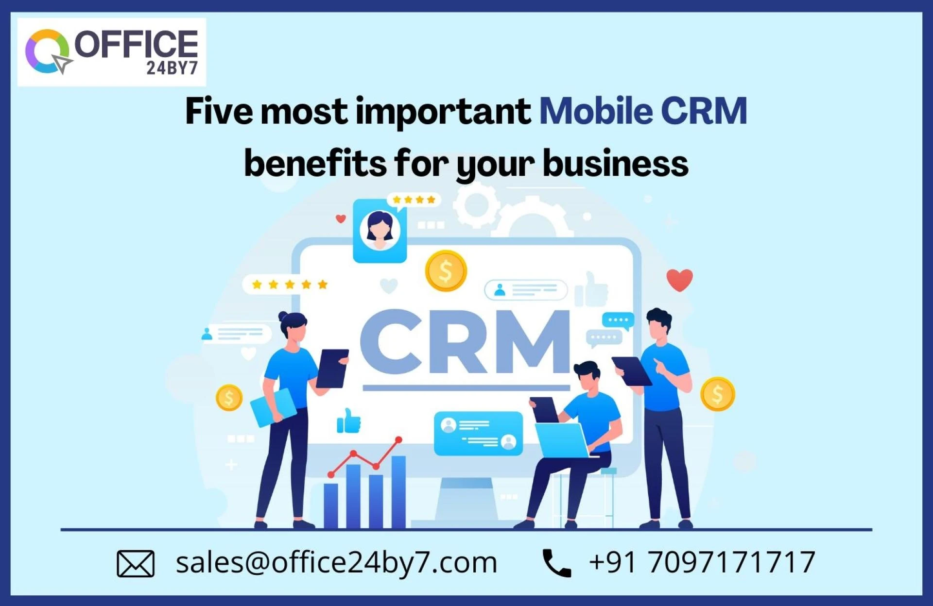 Five Most Important Mobile CRM Benefits for Your Business