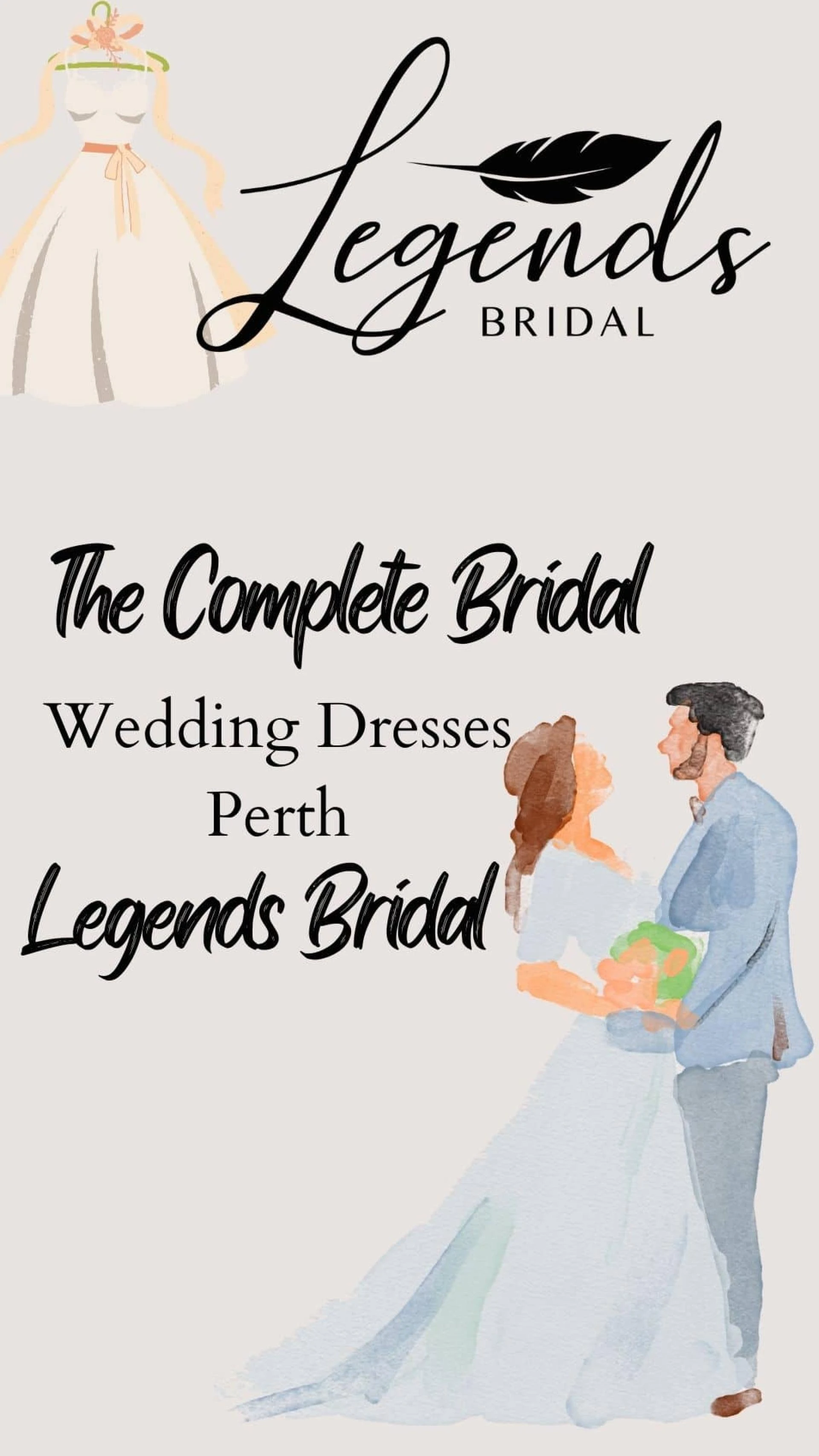 Want to Buy a Wedding Dress Perth Online? Legends Bridal to Find The Perfect Gown