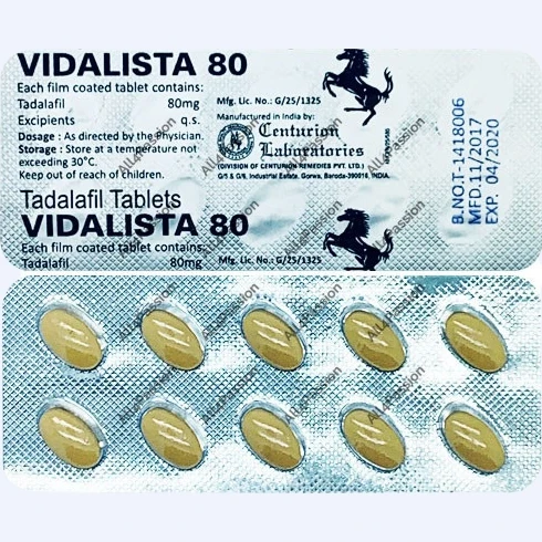 Vidalista 80 | Treatment Of Erectile Dysfunction