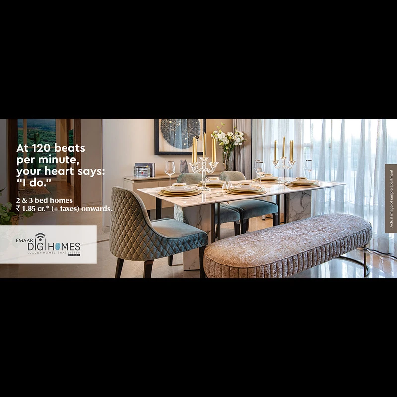 Emaar Digi Homes - The Luxury Apartment Living Destination