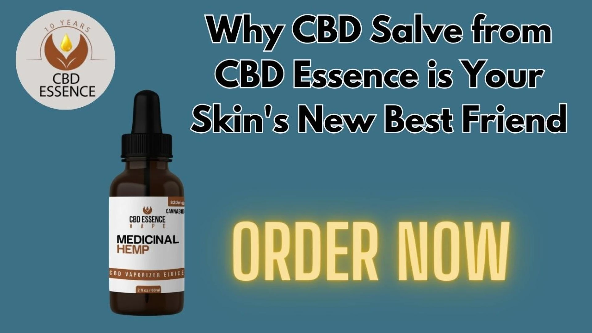 Why CBD Salve from CBD Essence is Your Skin's New Best Friend