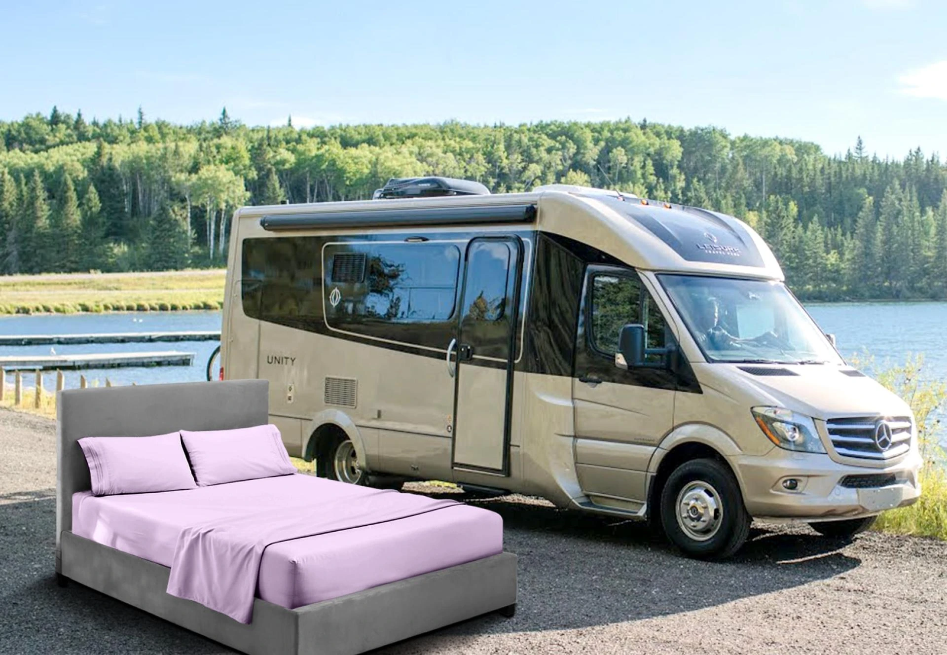 Luxury &amp; Stylish Camper Bunk Bed Sheets