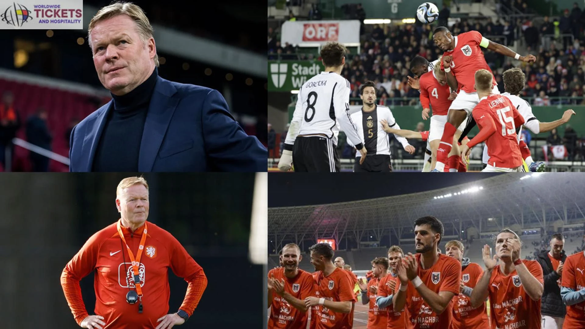 Netherlands VS Austria: Koeman Formation as Netherlands Gear Up for Euro Cup Germany
