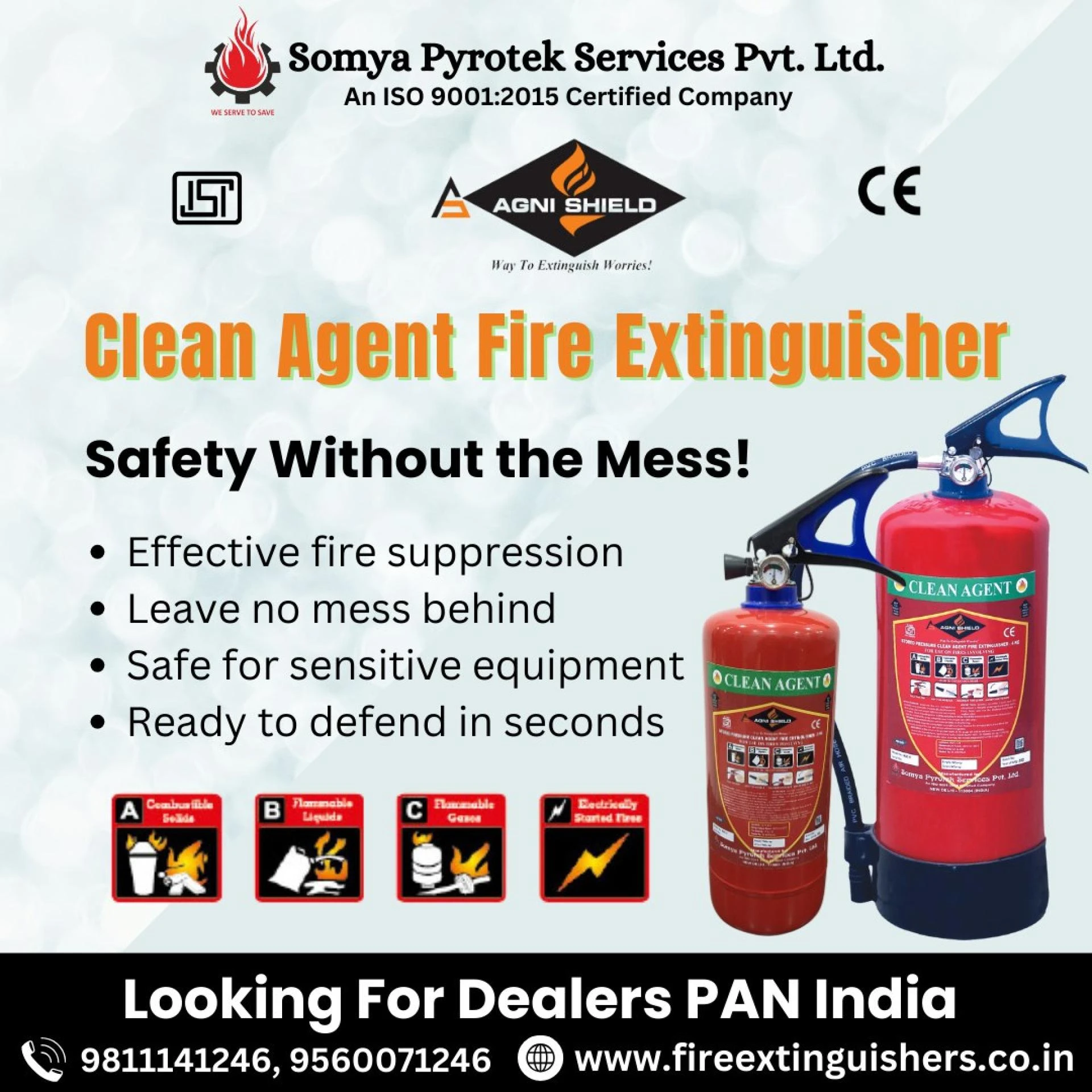 Somya Pyrotek: Manufacturing the Best Portable Fire Extinguishers