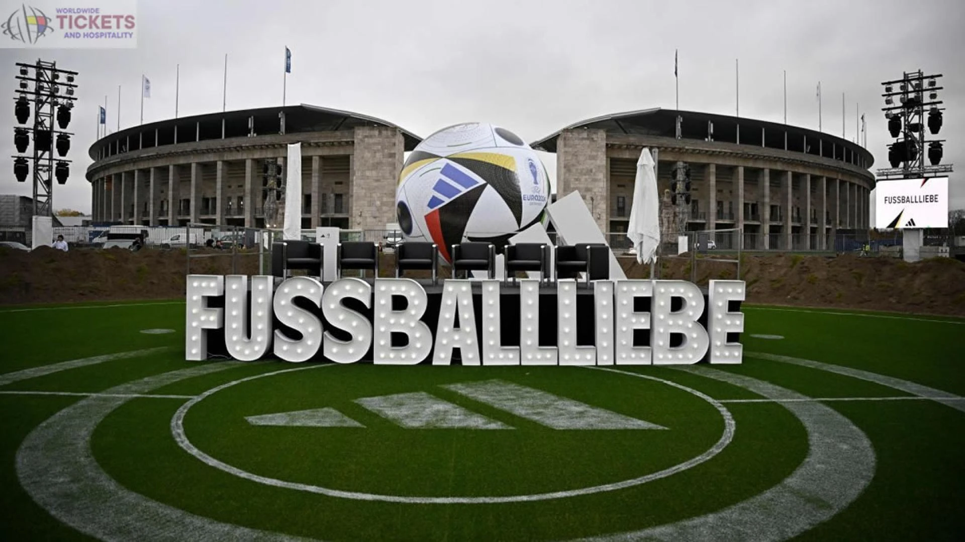 Euro 2024 official game ball is named as Fussballliebe