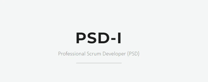 Scrum Certification PSD-I actual questions