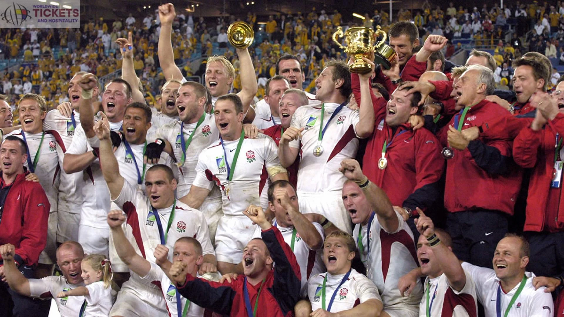 RWC Tickets: Recalling England’s famous Rugby World Cup win in 2003