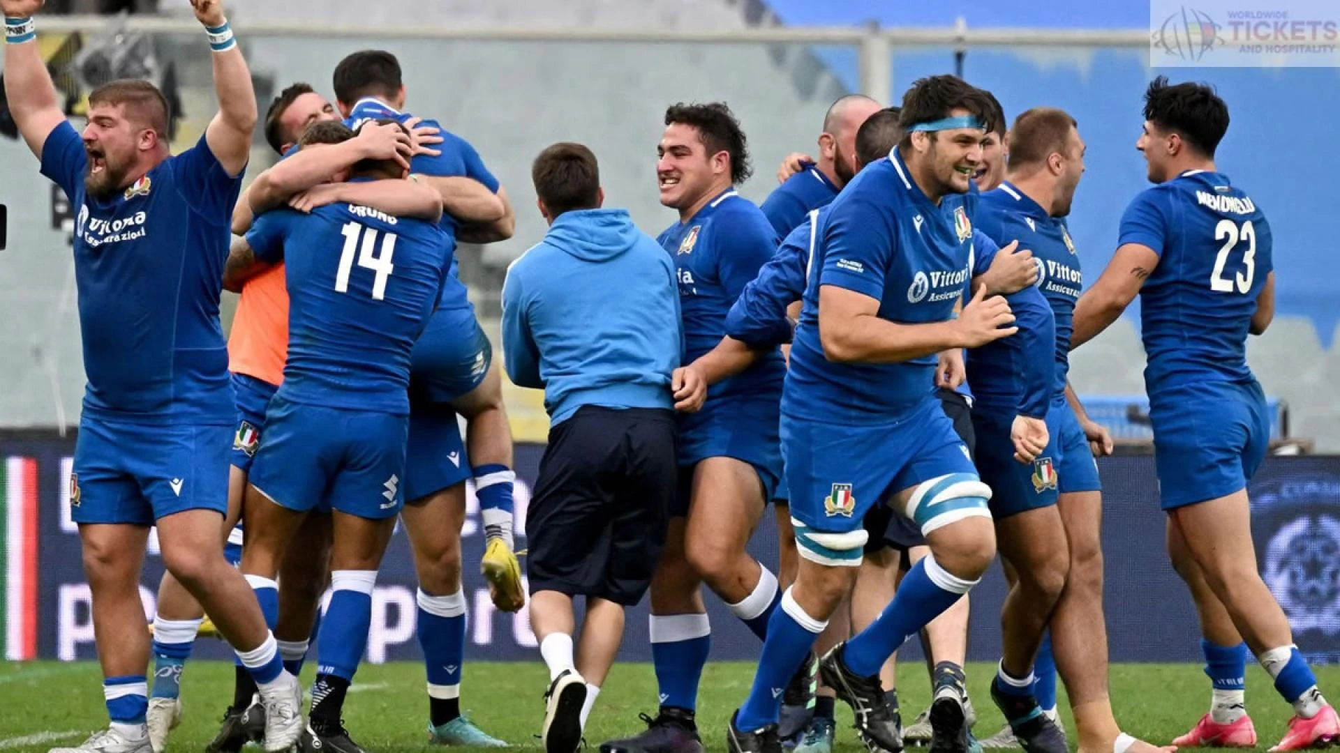 The significant win for the Italy RWC team in the global standings